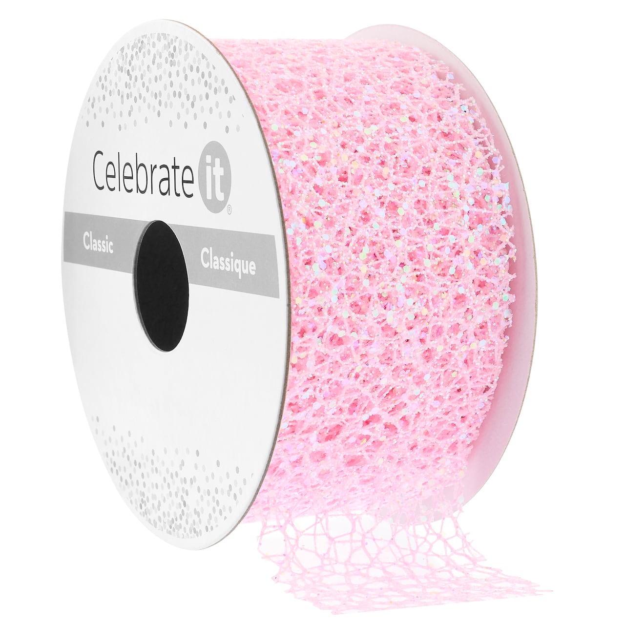 1.5" x 3yd. Web Glitter Ribbon by Celebrate It™ Classic